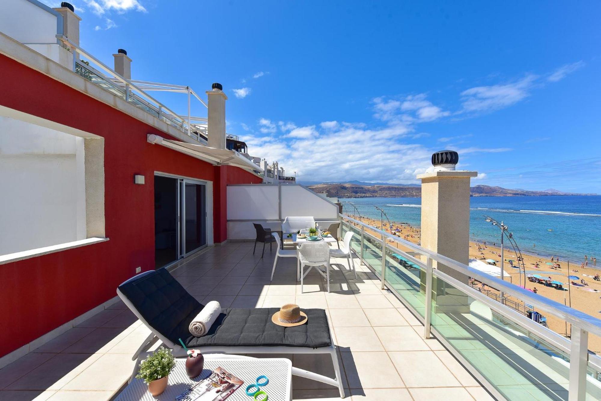 Apartment Over The Sea Las Canteras Mc لاس بالماس دي غران كاناريا المظهر الخارجي الصورة