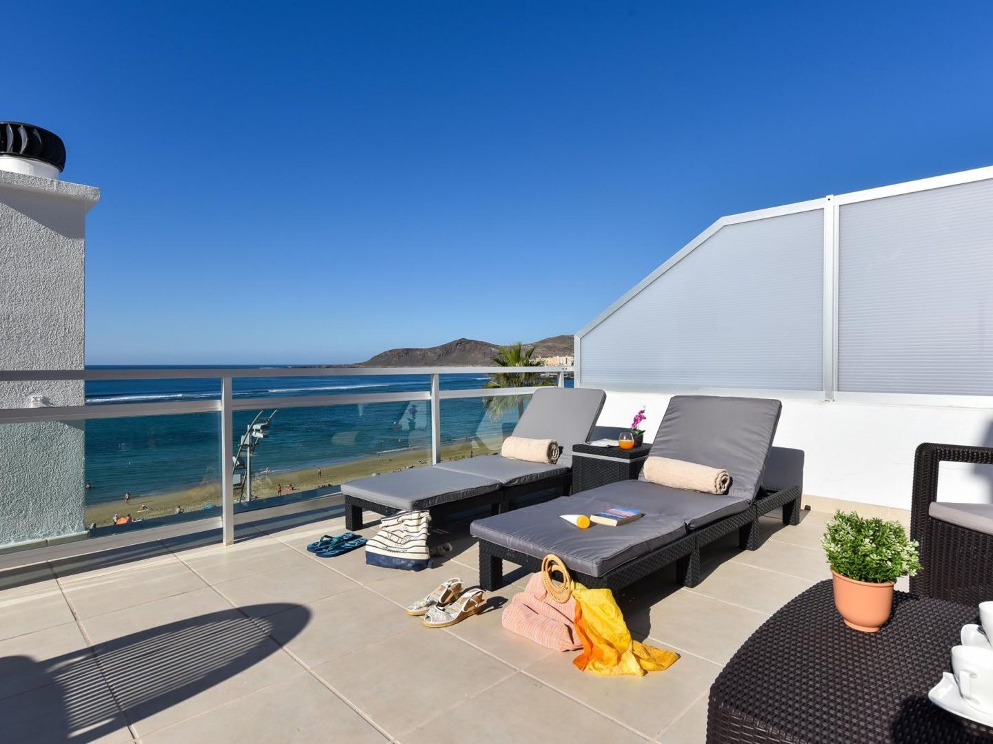Apartment Over The Sea Las Canteras Mc لاس بالماس دي غران كاناريا المظهر الخارجي الصورة